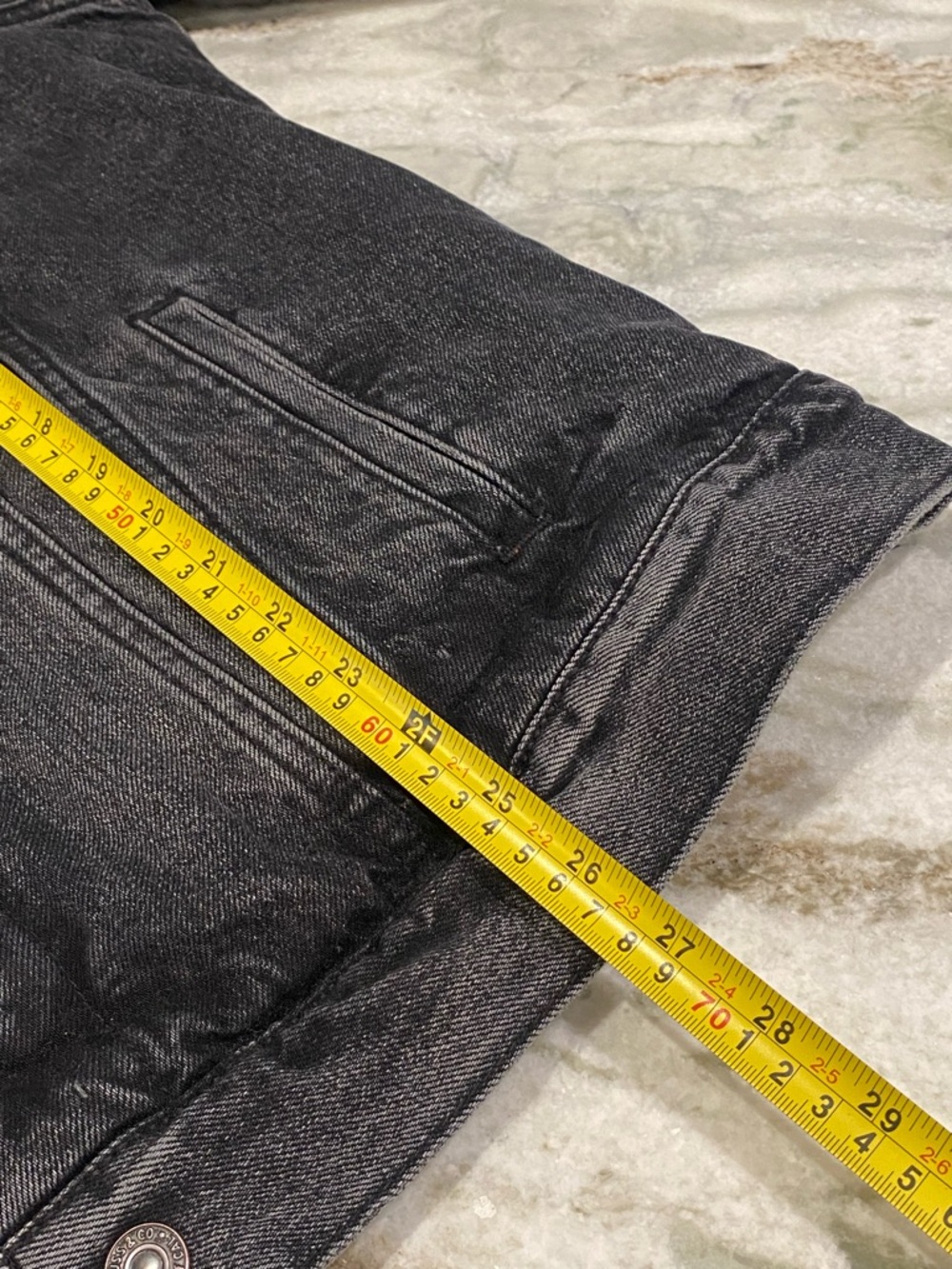 Levi's Type III Sherpa Trucker Jacket - Faded Black - L - Picture 16 of 16